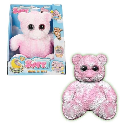 Mey İthalat 12331 -BTF-FİGÜR SOFTT BEAR DELUXE KARANLIKTA PARLAYAN 3A