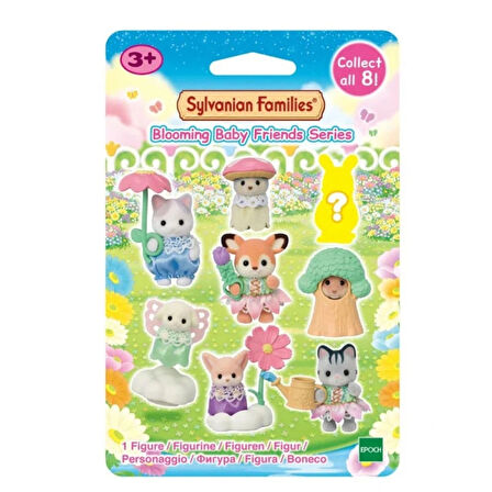 CEYLAN ADAM 5823 Bebek Minifigür Çiçek Serisi Tekli Sürpriz Figür +4 yaş