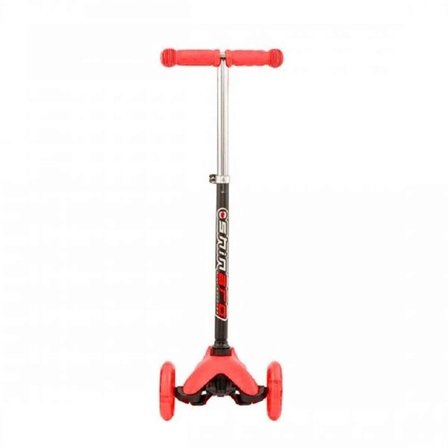 Mey İthalat® Işıklı Scooter Kırmızı