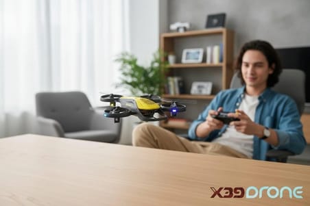 X39 UZAKTAN KUMANDALI 4 PERVANELİ DRONE