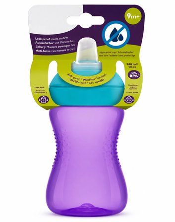 Mey İthalat® Yumuşak Uçlu Bardak 300 ml Mor