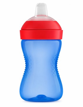 Mey İthalat® Yumuşak Uçlu Bardak 300 ml Mavi