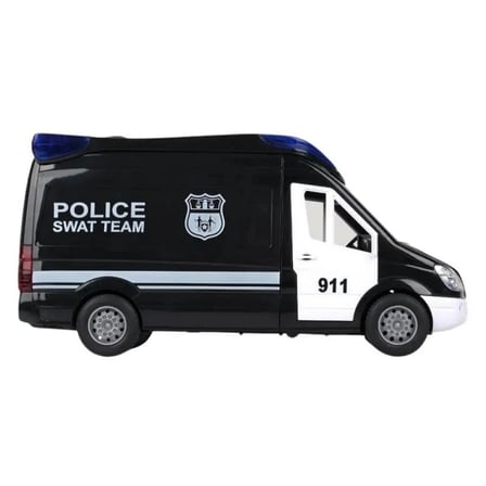 Sesli Ve Işıklı Polis Minibüsü