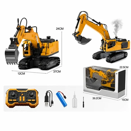 Mey İthalat 4D-E1 METAL AĞIZLI DUMAN ATAN FARKLI KONTROLLÜ EXCAVATOR