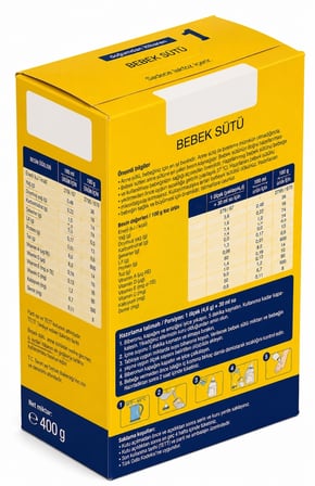 Mey İthalat® Bebek Sütü 1 400 Gr