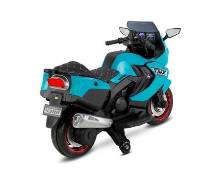 Mey İthalat 438A XMX-316 Ledli Akülü Motor 12 Volt Turkuaz