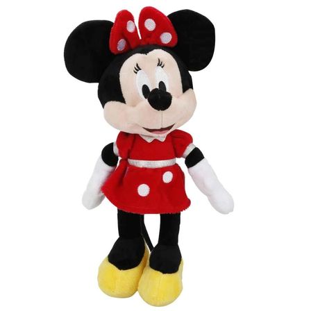 Mey İthalat S00003414 PELUŞ MİNNİE KIRMIZI ELBİSELİ 30CM -SUN