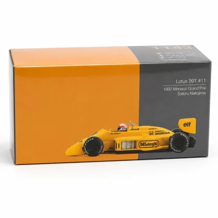 Mey İthalat 1/64 Model Araç   99T #11 Satoru Nakajima 1987 Monaco Grand Prix