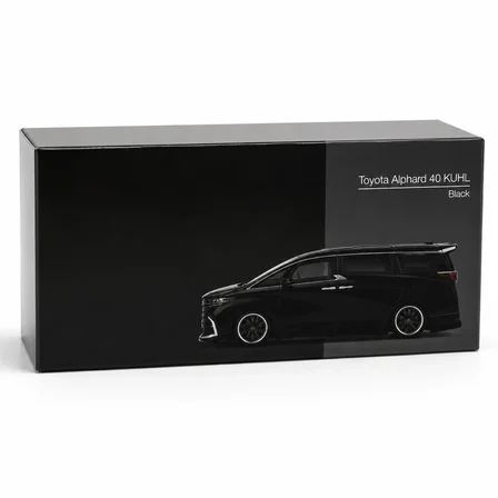 Mey İthalat 1/64 Model Araç Alphard 40 KUHL Black