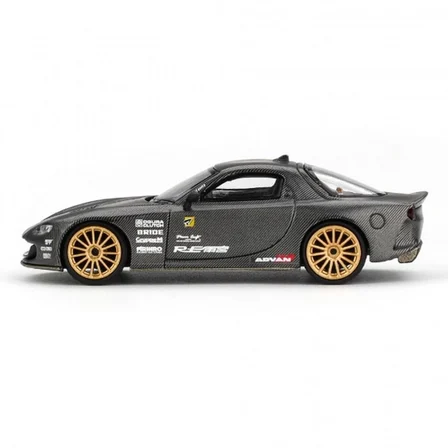 Mey İthalat Model Araç 1/64 Mazda RX-7 RE-Amemiya Matsukiyo KOKU 3 Rotor NA-7 TAS 2025 Best Tuned Car Award