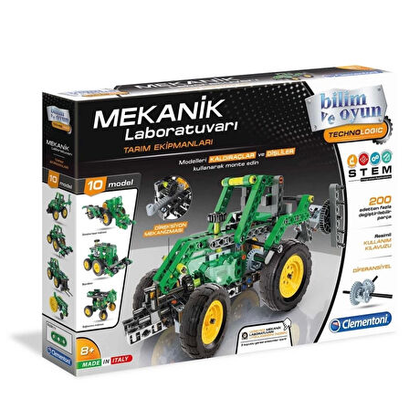 CEYLAN ADAM Nessiworld 75082TR (64437) Mekanik Laboratuvarı - Tarım Ekipmanları +8 yaş