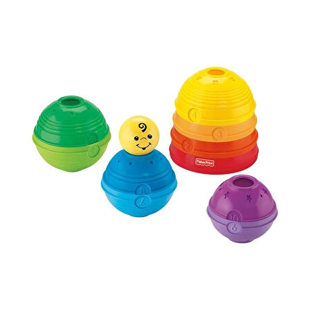 CEYLAN ADAM  W4472 Fisher-Price® Numaralı Kaplar / Sıralama ve Şekil Ayırma Oyuncakları