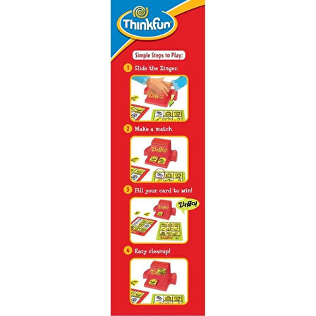 CEYLAN ADAM  7700 Thinkfun Zingo İngilizce