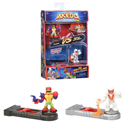 CEYLAN ADAM Nessiworld AKE01000 Akedo 2li Figür Paket - 14216
