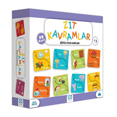 CEYLAN ADAM Nessiworld 5045 Eğitici Zıt Kavramlar -CA Games