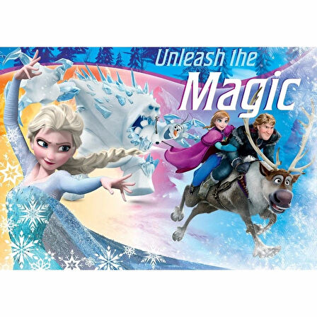 CEYLAN ADAM Nessiworld FRZ709 Frozen 50 Parça Çocuk Puzzle -KS Puzzle