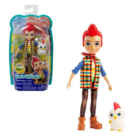 CEYLAN ADAM  FNH22 Enchantimals Popüler Karakter Bebekler / +4 yaş