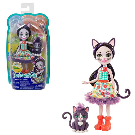 CEYLAN ADAM  FNH22 Enchantimals Popüler Karakter Bebekler / +4 yaş