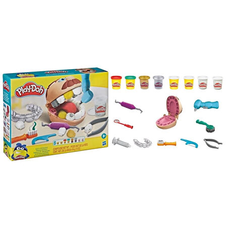 CEYLAN ADAM Nessiworld F1259 Play-Doh Dişçi Seti +3 yaş