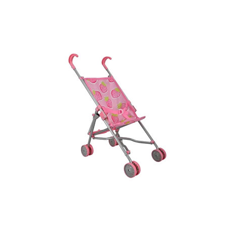 CEYLAN ADAM Nessiworld 13001 Katlanır Metal Baston Oyuncak Puset Çilek Desenli