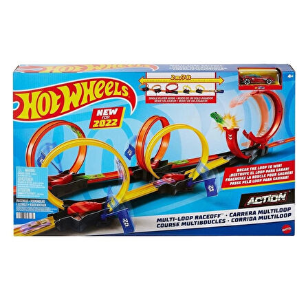 CEYLAN ADAM  HDR83 Hot Wheels Çok Çemberli Yarış Seti