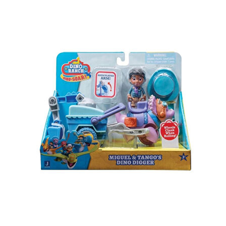 CEYLAN ADAM Nessiworld DNA03401 Dino Ranch Delüks Araç - DNR0009