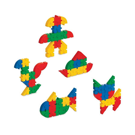 CEYLAN ADAM Nessiworld  03142 Smart Blok 80 Parça -Dede