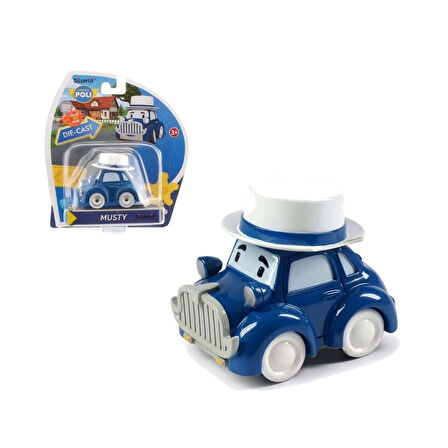 CEYLAN ADAM Nessiworld POLI 83151 Metal Araç Karakter Figürler Asorti