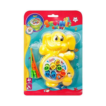 CEYLAN ADAM  02371 Sevimli Balıkçı Kurmalı Balık Tutma Oyunu -Sunman