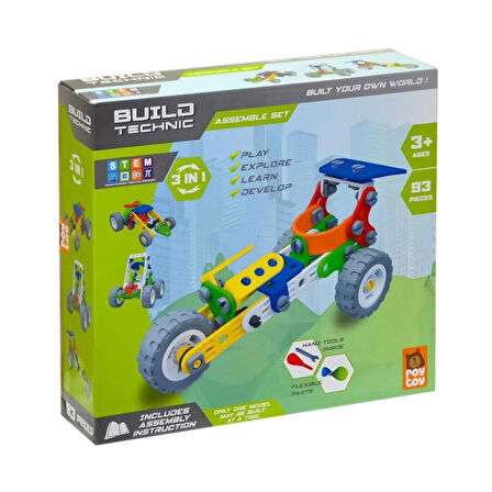 CEYLAN ADAM Nessiworld 4100301-1 KT3 ASS YAP-BOZ ARAÇLAR