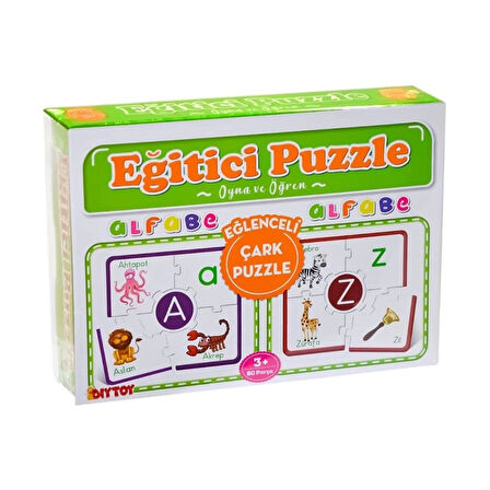 CEYLAN ADAM Nessiworld 7197 ÇARK PUZZLE ALFABE