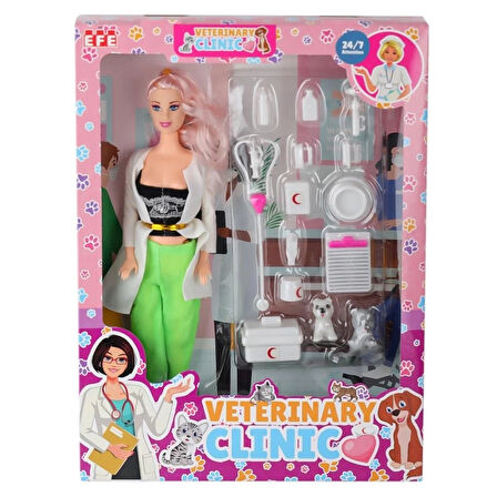 CEYLAN ADAM Nessiworld 875 Veteriner Manken Bebek -Efe Toys