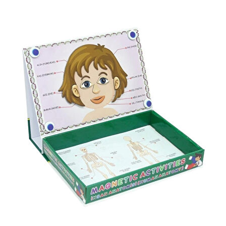 CEYLAN ADAM Nessiworld LC7171 Laço, Laço, Manyetik Aktiviteler - İnsan Anatomisi / +3 yaş