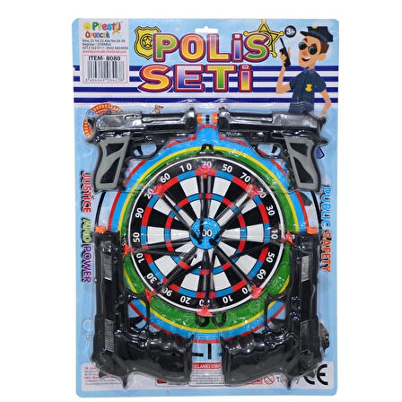 CEYLAN ADAM Nessiworld  FAB 8080 KARTELALI 4 TABANCALI POLİS SETİ