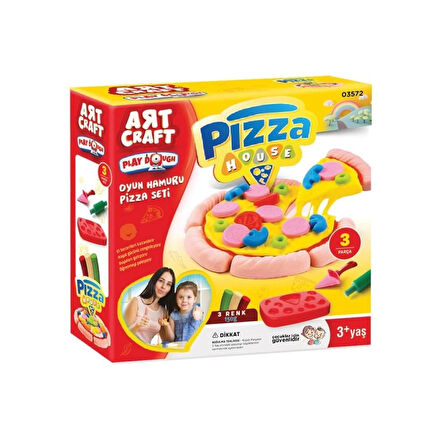 CEYLAN ADAM Nessiworld 03572 PİZZA SETİ OYUN HAMURU150 GR.