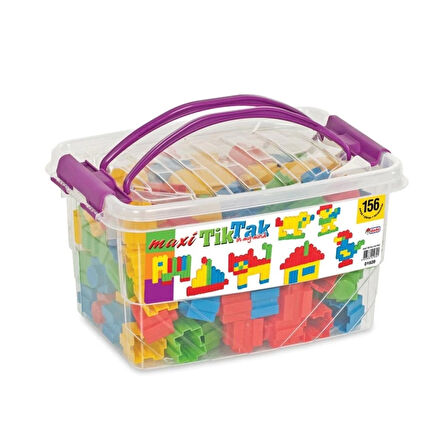 CEYLAN ADAM Nessiworld 01939 Dede Maksi Tik Tak Blok Seti 156 Parça