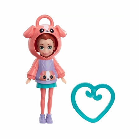 CEYLAN ADAM Nessiworld HKV98 Polly Pocket Kapüşonlu Bebekler