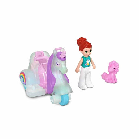 CEYLAN ADAM Nessiworld HKV55 Polly Pocketın Muhteşem Araçları Oyun Setleri