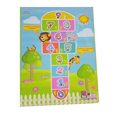 CEYLAN ADAM Nessiworld 97-955 Jagu Oyun Halısı Seksek 150X100
