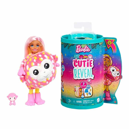 CEYLAN ADAM  HKR12 Cutie Reveal Bebekler Chelsea Tropikal Orman Serisi