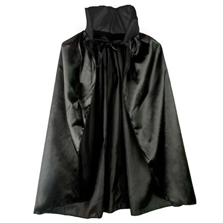 CEYLAN ADAM Nessiworld  Siyah Renk Yakalı Halloween Pelerini 90 cm