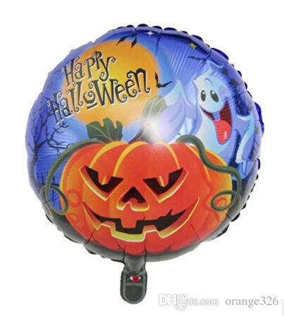 CEYLAN ADAM Nessiworld  Happy Halloween Folyo Balon 18 inç
