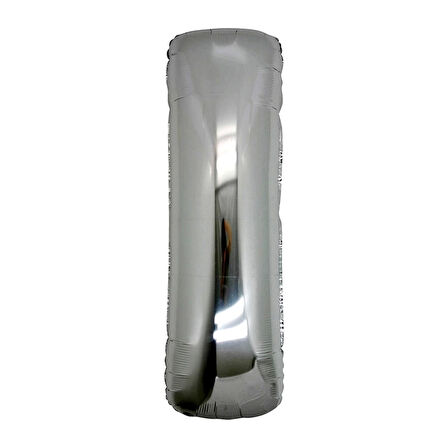 CEYLAN ADAM Nessiworld I Harf Folyo Balon Gümüş Renk  40 inç