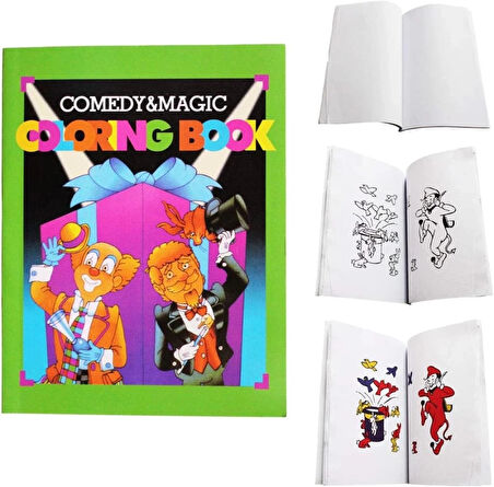 CEYLAN ADAM Nessiworld  Sihirli Defter Sihirli Kitap İlizyon Oyunu Sihirli Oyun Defteri 13x10 cm