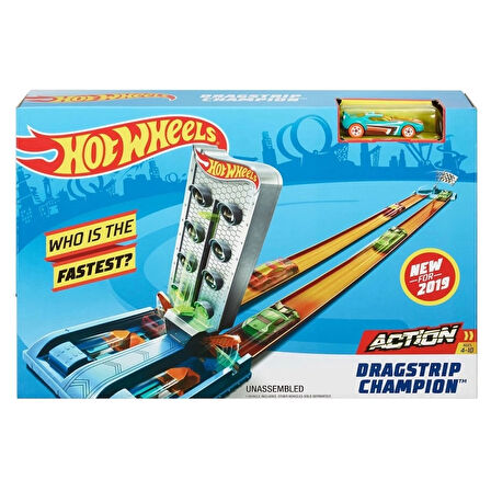 CEYLAN ADAM  GBF81 Hot Wheels Şampiyonluk Parkuru Yarış Seti