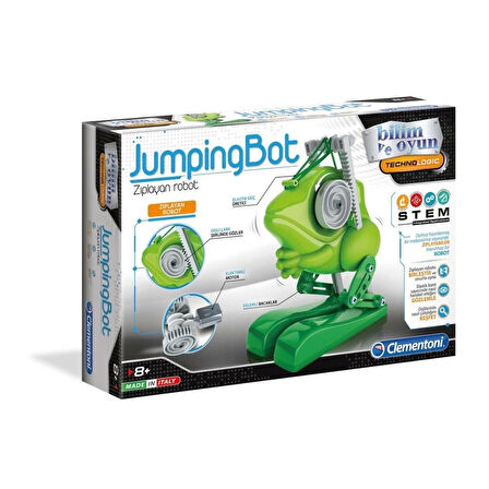 CEYLAN ADAM Nessiworld 64956 Robotik Laboratuvarı - Jumpingbot +8 yaş