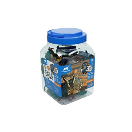 CEYLAN ADAM  SH-D6601-1 2 3 4 30 Parça Hayvan Seti 2 Vahşi - 2 Çiftlik - Vardem Oyuncak