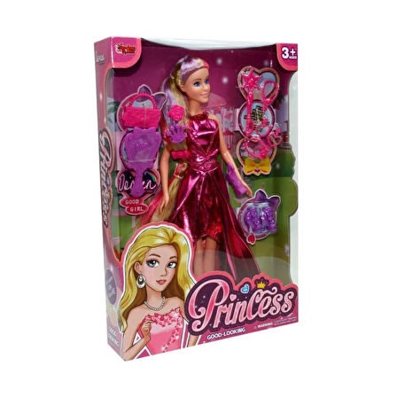 CEYLAN ADAM  WG-66765 Kutulu 29cm  Aksesuarlı Moda Bebek - Vardem Oyuncak