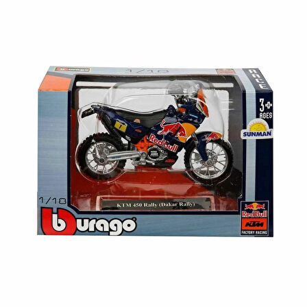 CEYLAN ADAM  51070 SUN-BUR-1:18 Motor Red Bull KTM 450 2 Asorti - Sunman