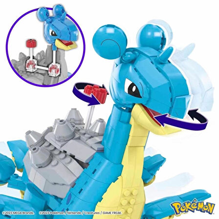 CEYLAN ADAM  HKT26 MEGA Pokémon™ Lapras 527 parça +8 yaş